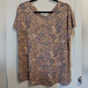 Cato Women's Floral Print Top Plus Size 18/20W